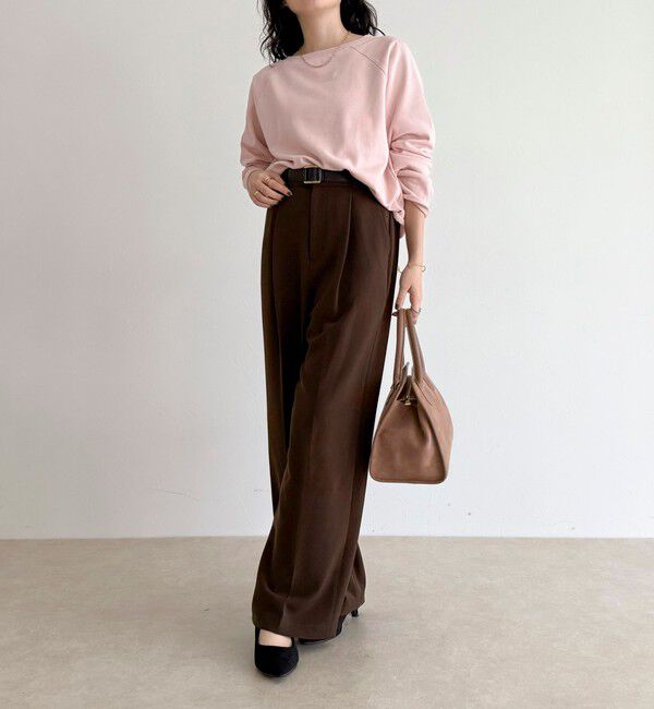 fredy emue「ミニ裏毛クロップドスウェットプルオーバー」|スウェット・ジャージ|