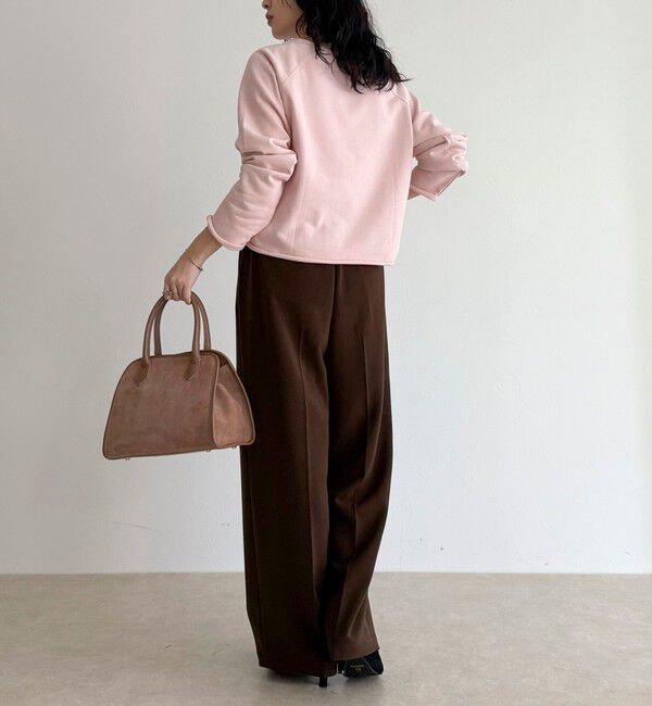 fredy emue「ミニ裏毛クロップドスウェットプルオーバー」|スウェット・ジャージ|