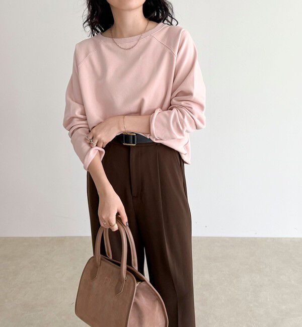 fredy emue「ミニ裏毛クロップドスウェットプルオーバー」|スウェット・ジャージ|