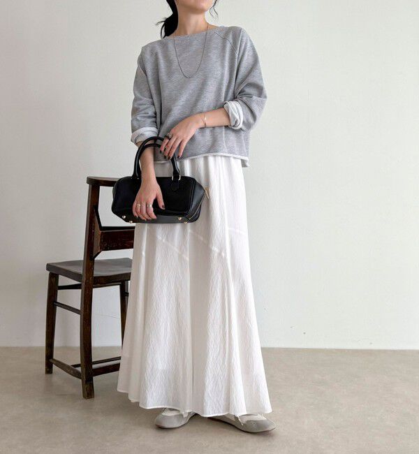 fredy emue「ミニ裏毛クロップドスウェットプルオーバー」|スウェット・ジャージ|