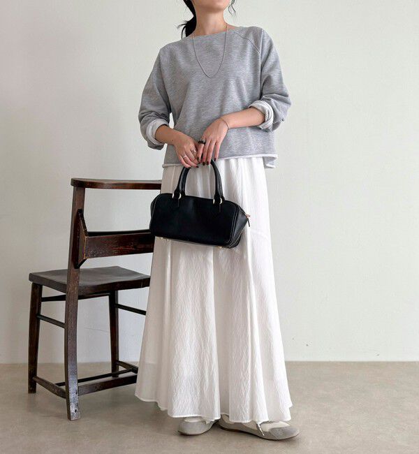 fredy emue「ミニ裏毛クロップドスウェットプルオーバー」|スウェット・ジャージ|