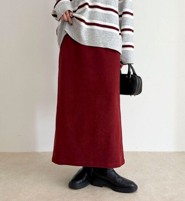 fredy emue「起毛ツイルＩラインスカート」|スカート|