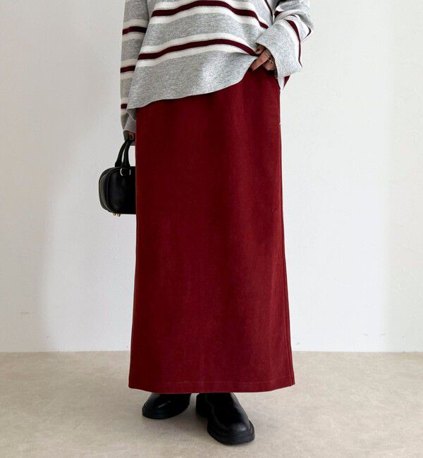 fredy emue「起毛ツイルＩラインスカート」|スカート|