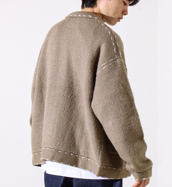 GLOSTER「【ユニセックス対応】ハンドステッチニットジャケット」|カーディガン|