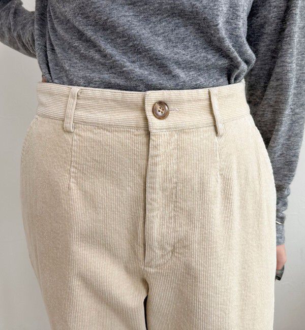 fredy emue「コーデュロイストレートパンツ」|チノ|
