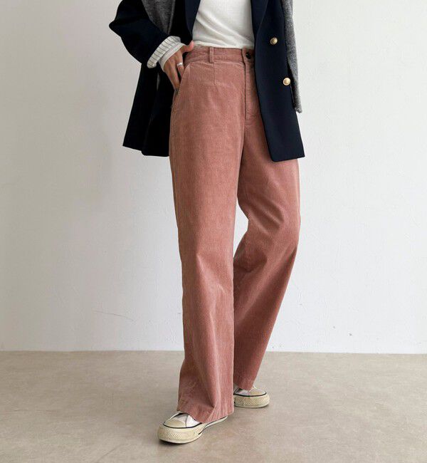 fredy emue「コーデュロイストレートパンツ」|チノ|