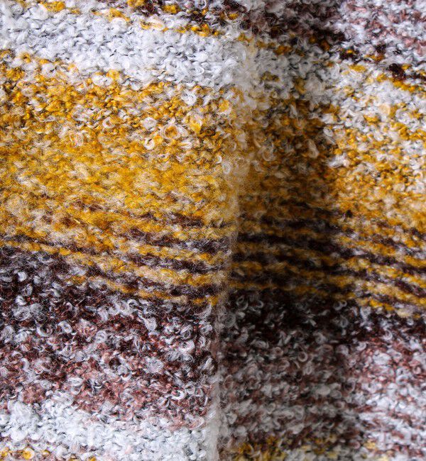 GLOSTER「【ふんわり立体感】グラデーションブークレプルオーバー」|ニット・セーター|