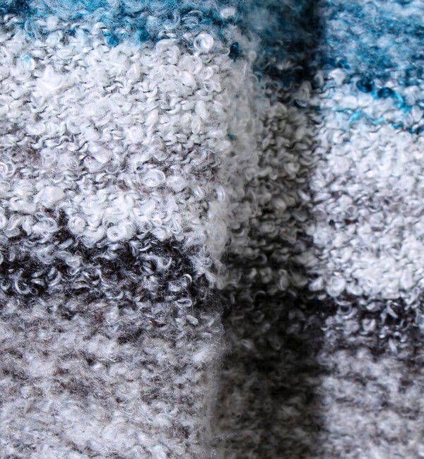 GLOSTER「【ふんわり立体感】グラデーションブークレプルオーバー」|ニット・セーター|