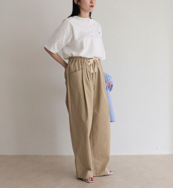 fredy emue「【GEVACO/ゲバコ】L字ポケットテーパードパンツ」|チノ|