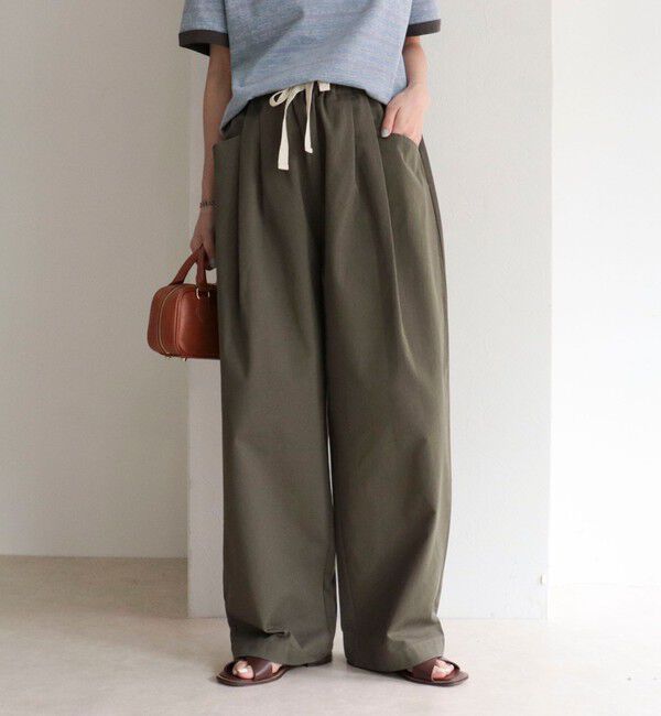 fredy emue「【GEVACO/ゲバコ】L字ポケットテーパードパンツ」|チノ|