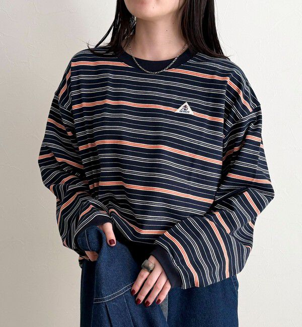 fredy emue「【GEVACO/ゲバコ】ボーダー天竺ベーシックロングスリーブTシャツ」|Tシャツ・カットソー|