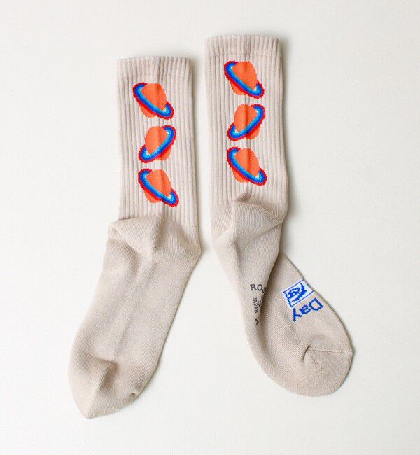 GLOSTER「【ROSTER SOX/ロスターソックス】GALAXY」|ソックス|ベージュ系その他