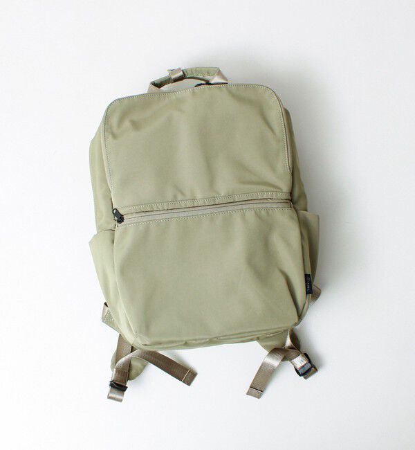 GLOSTER「【SML/エスエムエル】RECTANGLE RUCKSACK」|リュック|カーキ