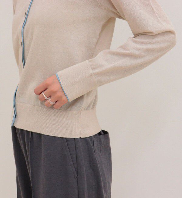 fredy emue「UVカットFRベーシックカーディガン」|カーディガン|