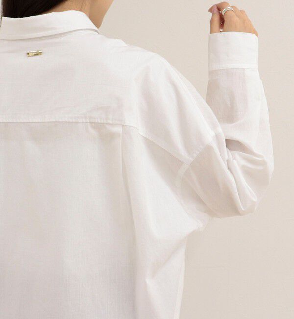 fredy emue「汗染み軽減加工COTTONオーバーシャツ」|シャツ・ブラウス|