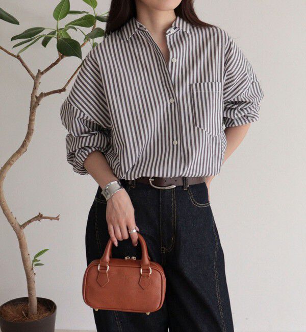 fredy emue「汗染み軽減加工COTTONオーバーシャツ」|シャツ・ブラウス|