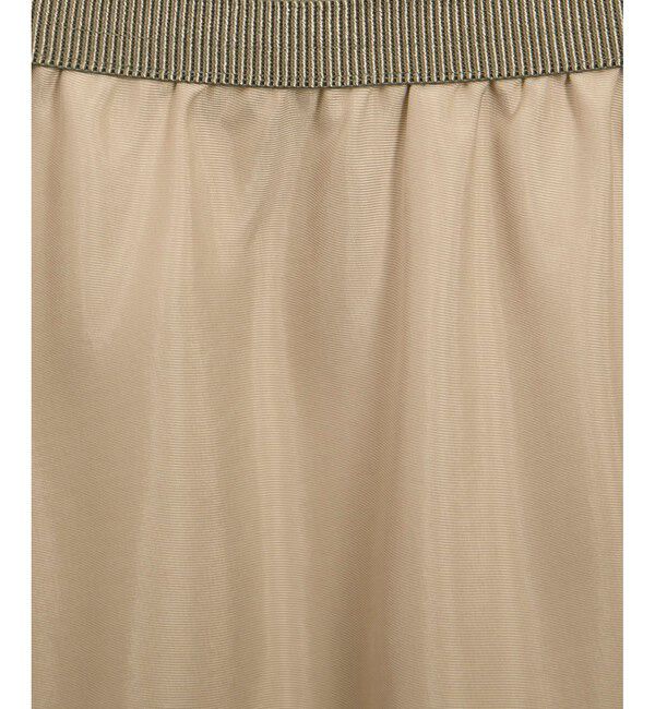 SALON adam et rope'「キュプラツイルバックフレアースカート［セットアップ対応］」|スカート|