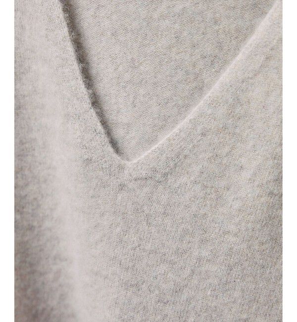 SALON adam et rope'「カシミヤVネックプルオーバー」|ニット・セーター|