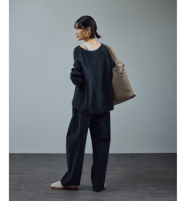 SALON adam et rope'「フォックスウールボリュームスリーブニット」|ニット・セーター|