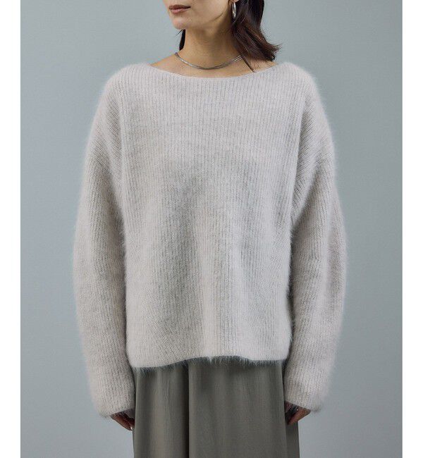 SALON adam et rope'「フォックスウールボリュームスリーブニット」|ニット・セーター|