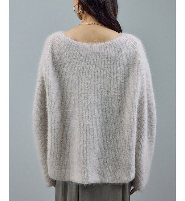 SALON adam et rope'「フォックスウールボリュームスリーブニット」|ニット・セーター|