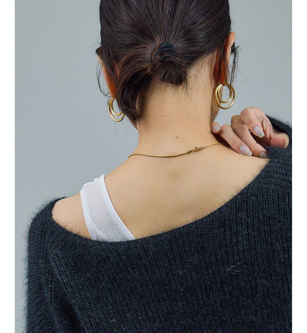 SALON adam et rope'「フォックスウールボリュームスリーブニット」|ニット・セーター|