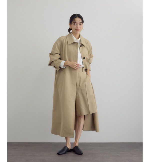 SALON adam et rope'「【WEB限定】エフォートレスハーフパンツ」|チノ|