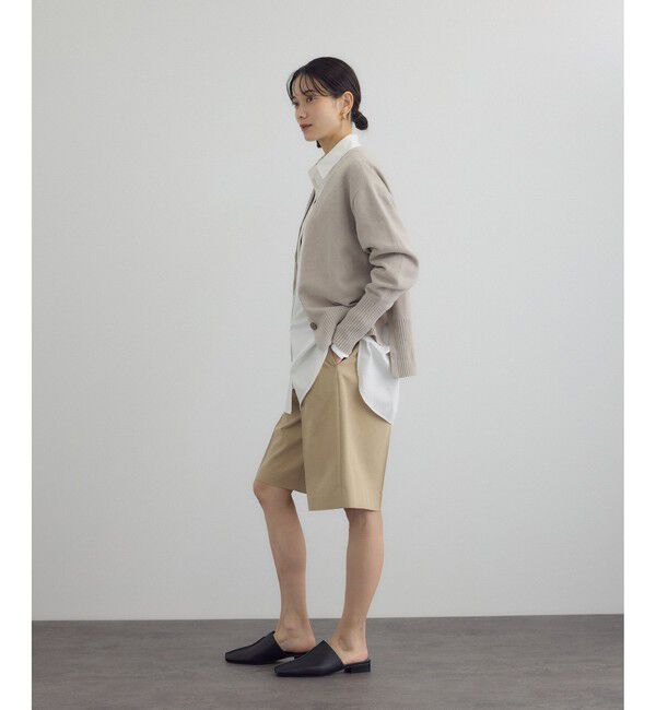 SALON adam et rope'「【WEB限定】エフォートレスハーフパンツ」|チノ|