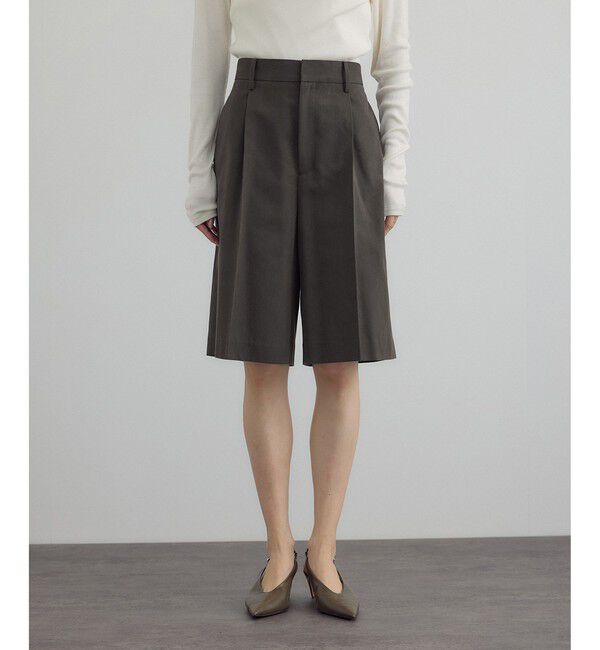 SALON adam et rope'「【WEB限定】エフォートレスハーフパンツ」|チノ|