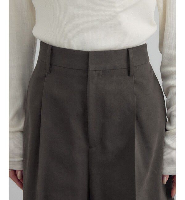 SALON adam et rope'「【WEB限定】エフォートレスハーフパンツ」|チノ|