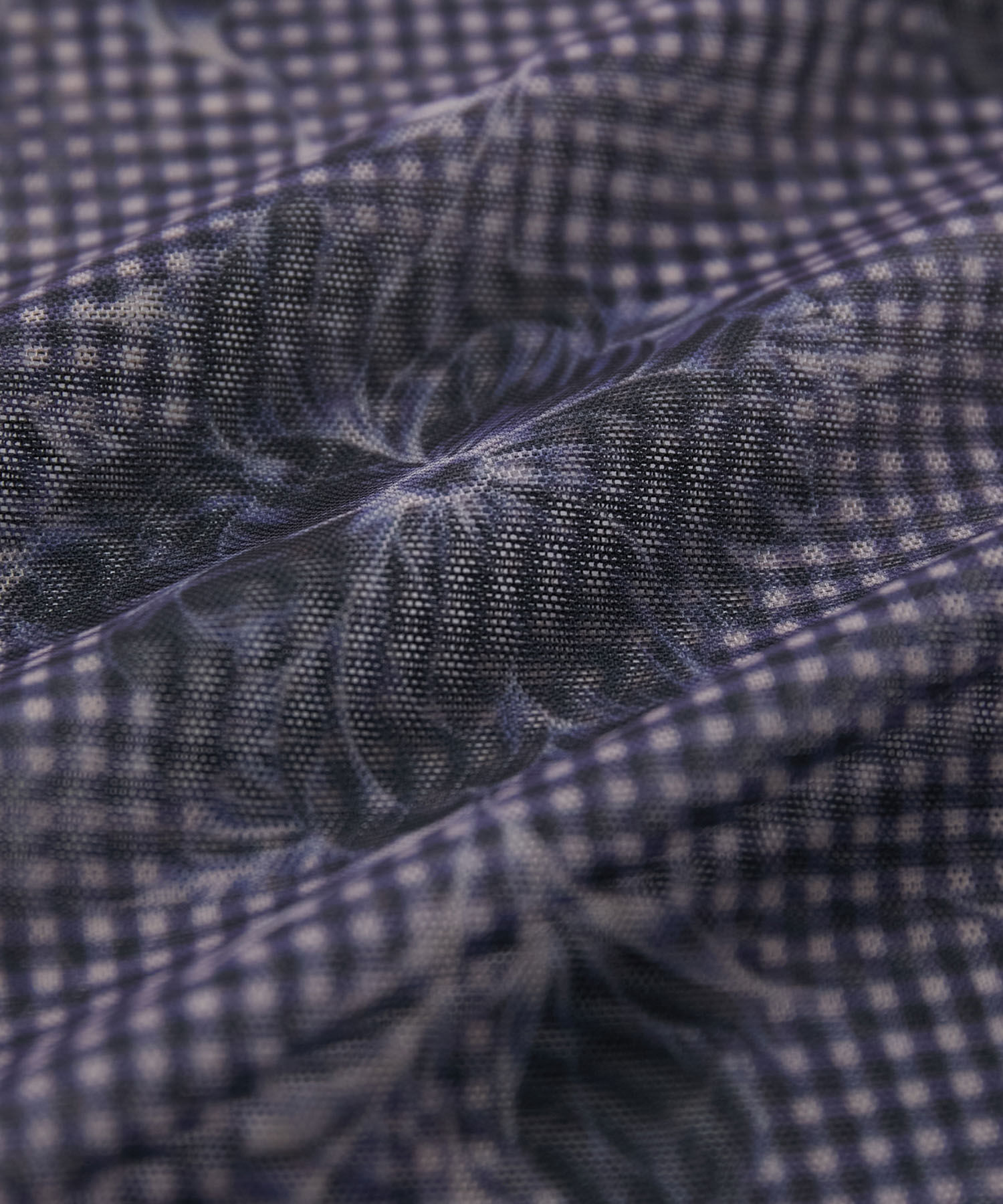 VIS「【程よい透け感】チェック＆花柄＆無地シアーインナー」|Tシャツ・カットソー|