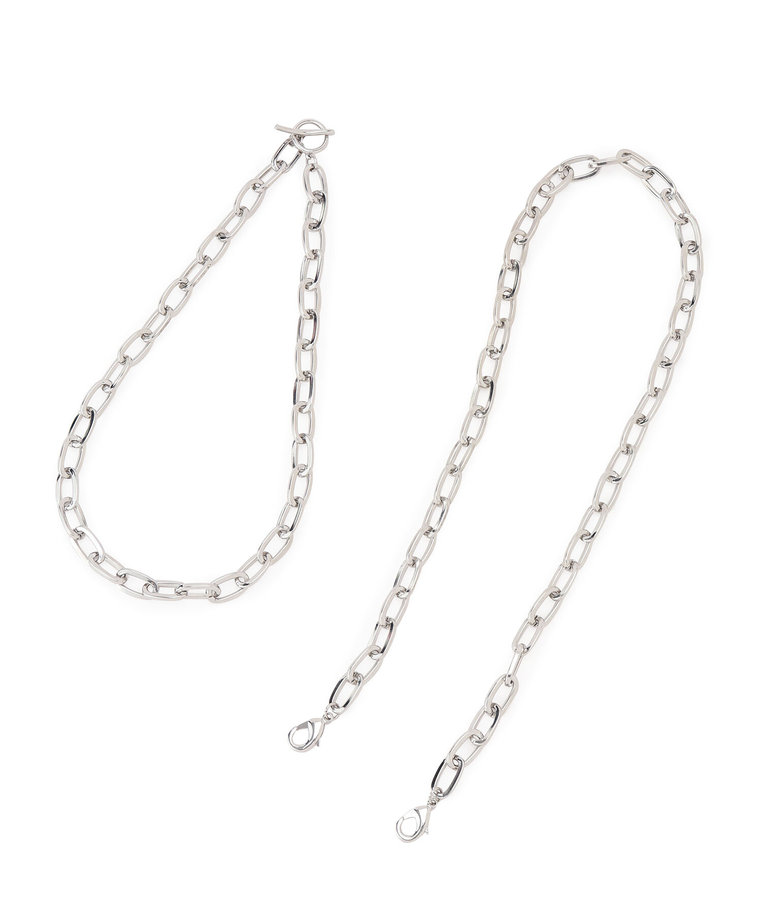 VIS「【2WAY】マンテルチェーンベルト/ネックレス」|ベルト|