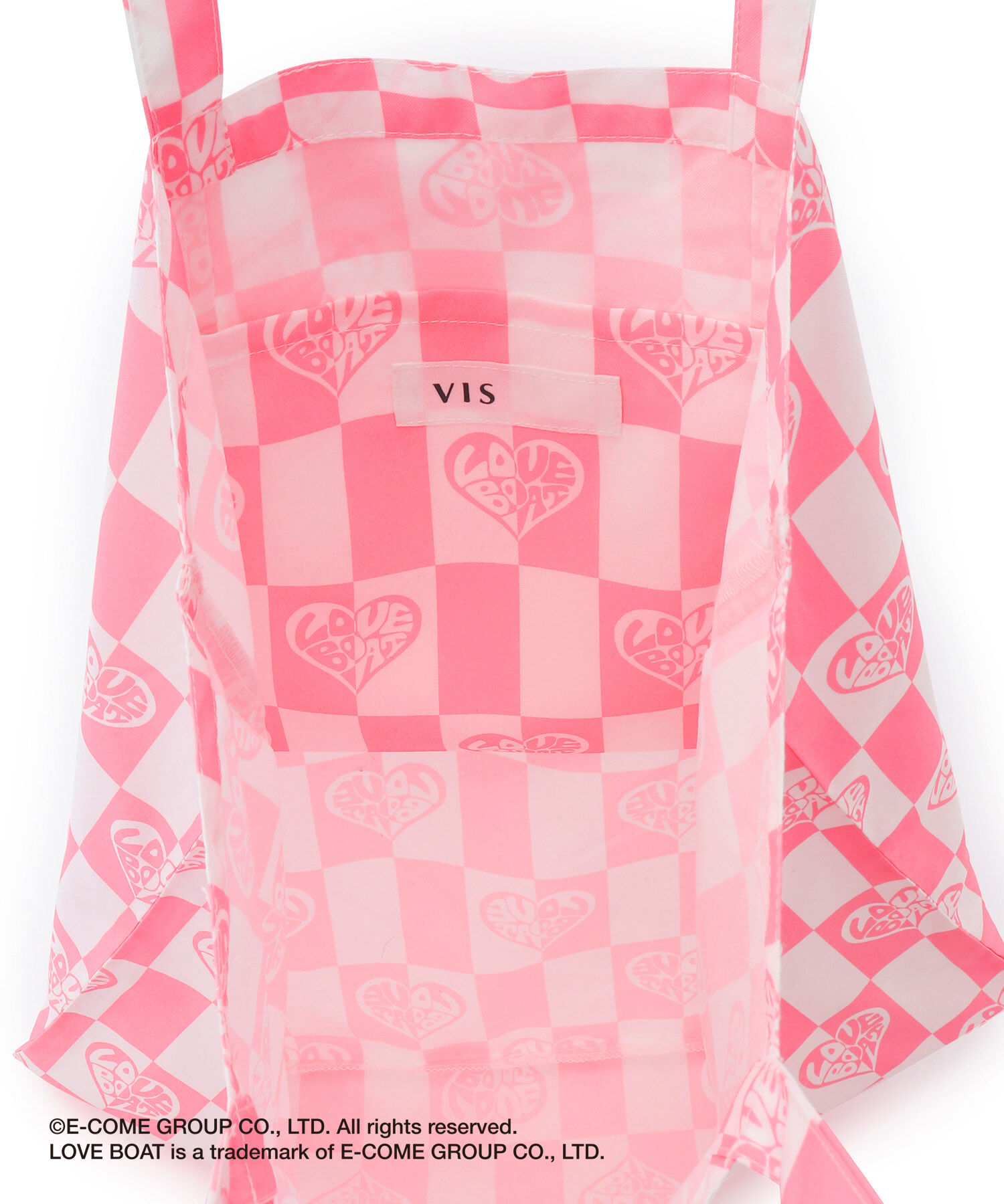 VIS「【LOVE BOAT VIS別注】ロゴトートバッグ【A4対応】」|トートバッグ|