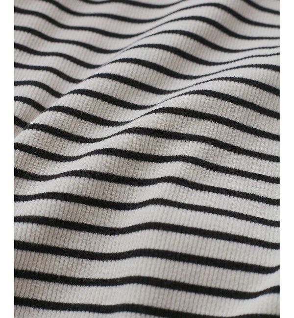 VIS「【静電気防止/洗える 】ハイネック裏起毛テレコカットソー」|Tシャツ・カットソー|