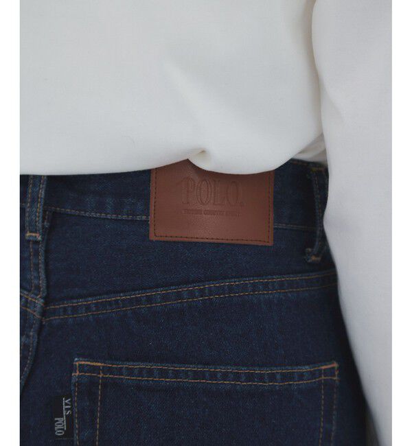 VIS「【POLO BCS】VIS別注クロスベルトストレートワイドデニム」|デニム|