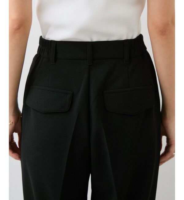 VIS「カットジョーゼットフレアパンツ/イージーケア」|チノ|