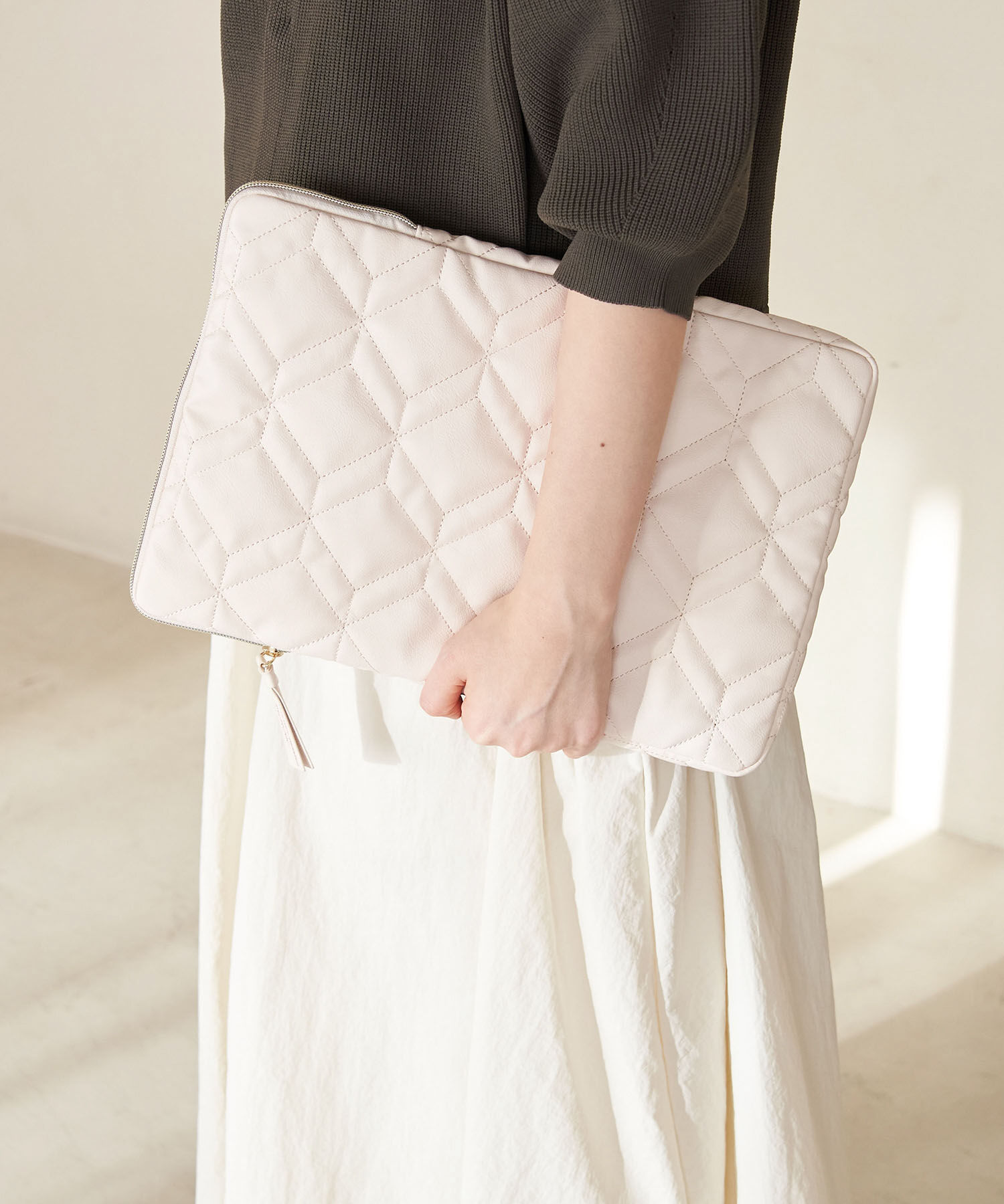 ROPE PICNIC PASSAGE「キルティングPCケース」|その他|