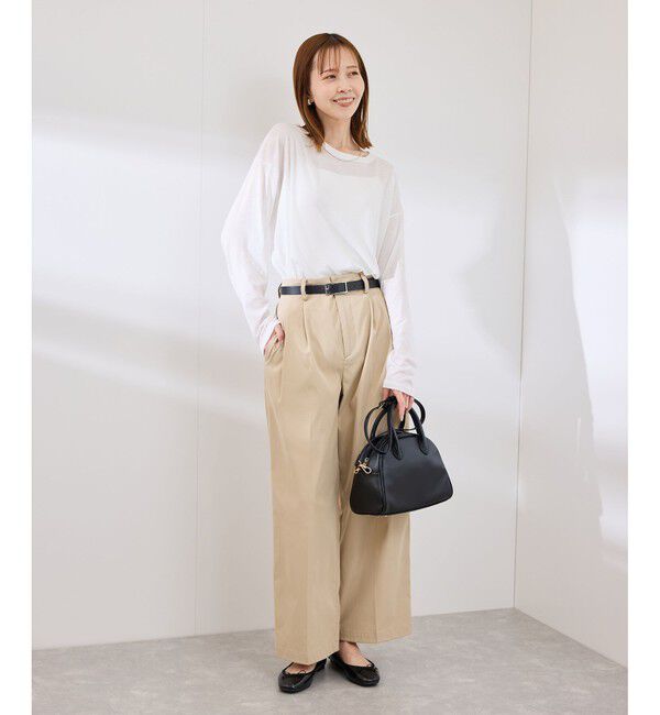 Rope&rsquo;Picnic「シアーロングTシャツ」|Tシャツ・カットソー|