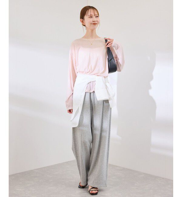 Rope&rsquo;Picnic「シアーロングTシャツ」|Tシャツ・カットソー|