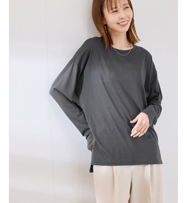 Rope&rsquo;Picnic「シアーロングTシャツ」|Tシャツ・カットソー|