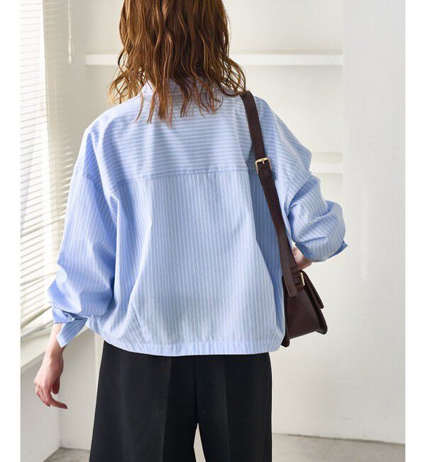 Rope&rsquo;Picnic「ベーシッククロップドシャツ/イージーケア」|シャツ・ブラウス|