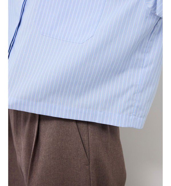 Rope&rsquo;Picnic「ベーシッククロップドシャツ/イージーケア」|シャツ・ブラウス|