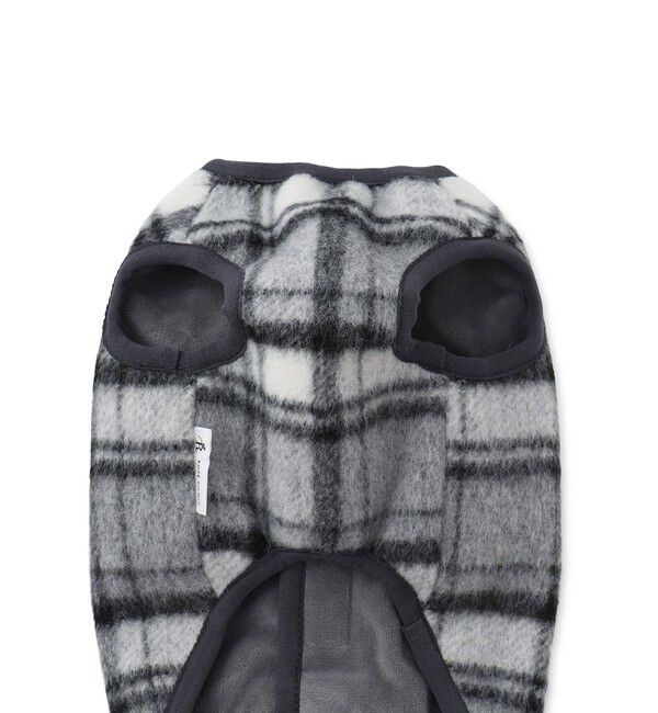 ROPE PICNIC PASSAGE「【DOG】チェック柄シャギーベスト」|その他|