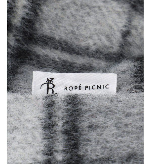 ROPE PICNIC PASSAGE「【DOG】チェック柄シャギーベスト」|その他|