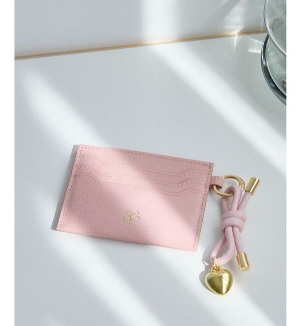 ROPE PICNIC PASSAGE「カードケースチャーム」|名刺入れ・カードケース|ピンク(63)