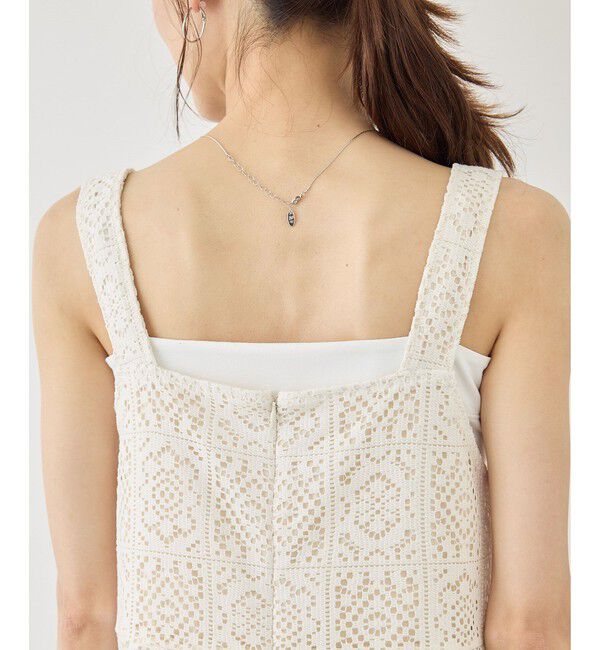 Rope&rsquo;Picnic「幾何学レースオールインワン」|オールインワン|