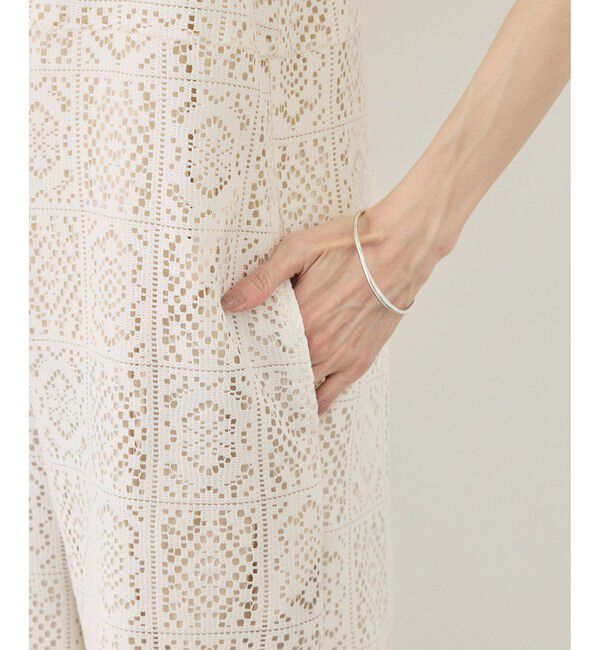 Rope&rsquo;Picnic「幾何学レースオールインワン」|オールインワン|