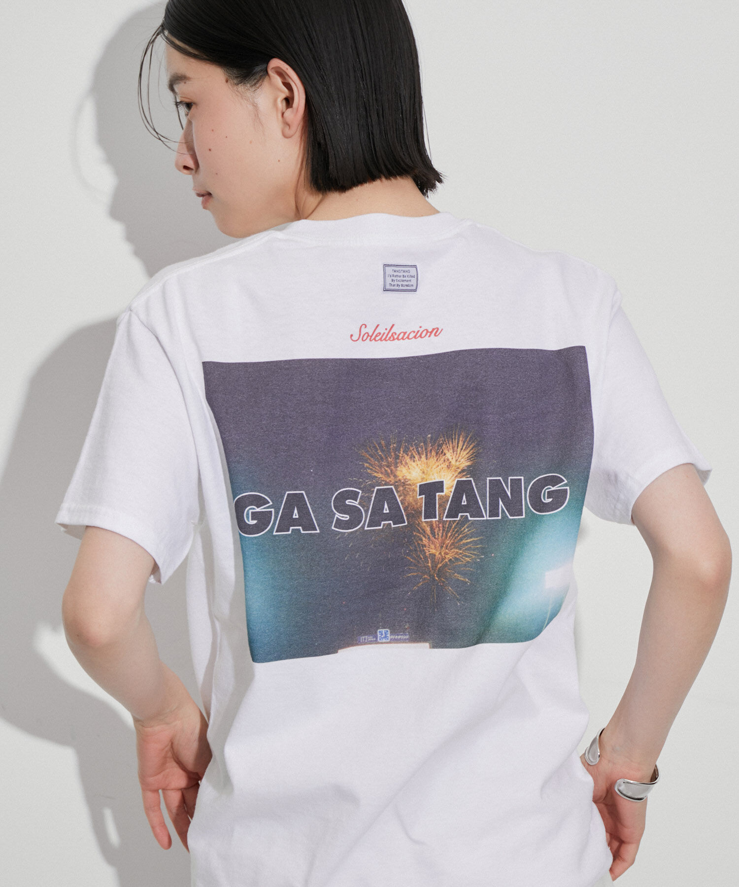 ADAM ET ROPE'「【TANGTANG for ADAM ET ROPE'】別注GASATANG  KYOTONOHON」|Tシャツ・カットソー|