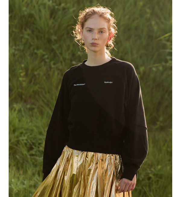 ADAM ET ROPE'「スリットリブスウェット」|スウェット・ジャージ|