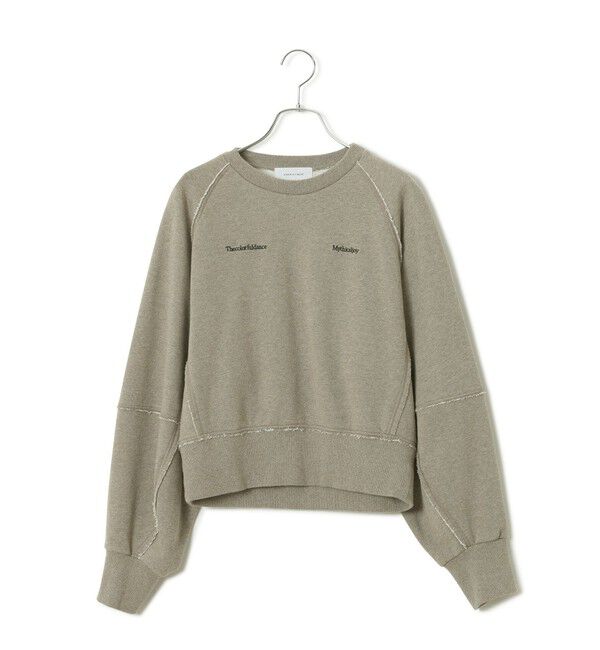 ADAM ET ROPE'「スリットリブスウェット」|スウェット・ジャージ|